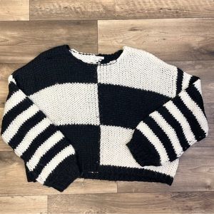 BaeVely | Checkered Sweater Medium Soft